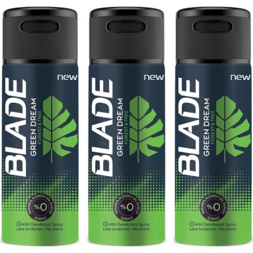 Blade Green Dream Deodorant 3x150ml