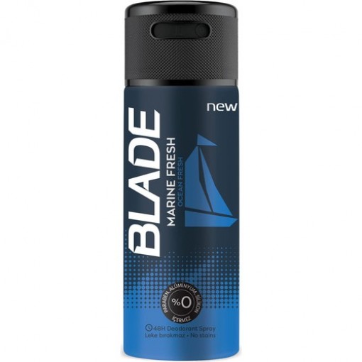 Blade Marine Fresh Deodorant 3x150ml